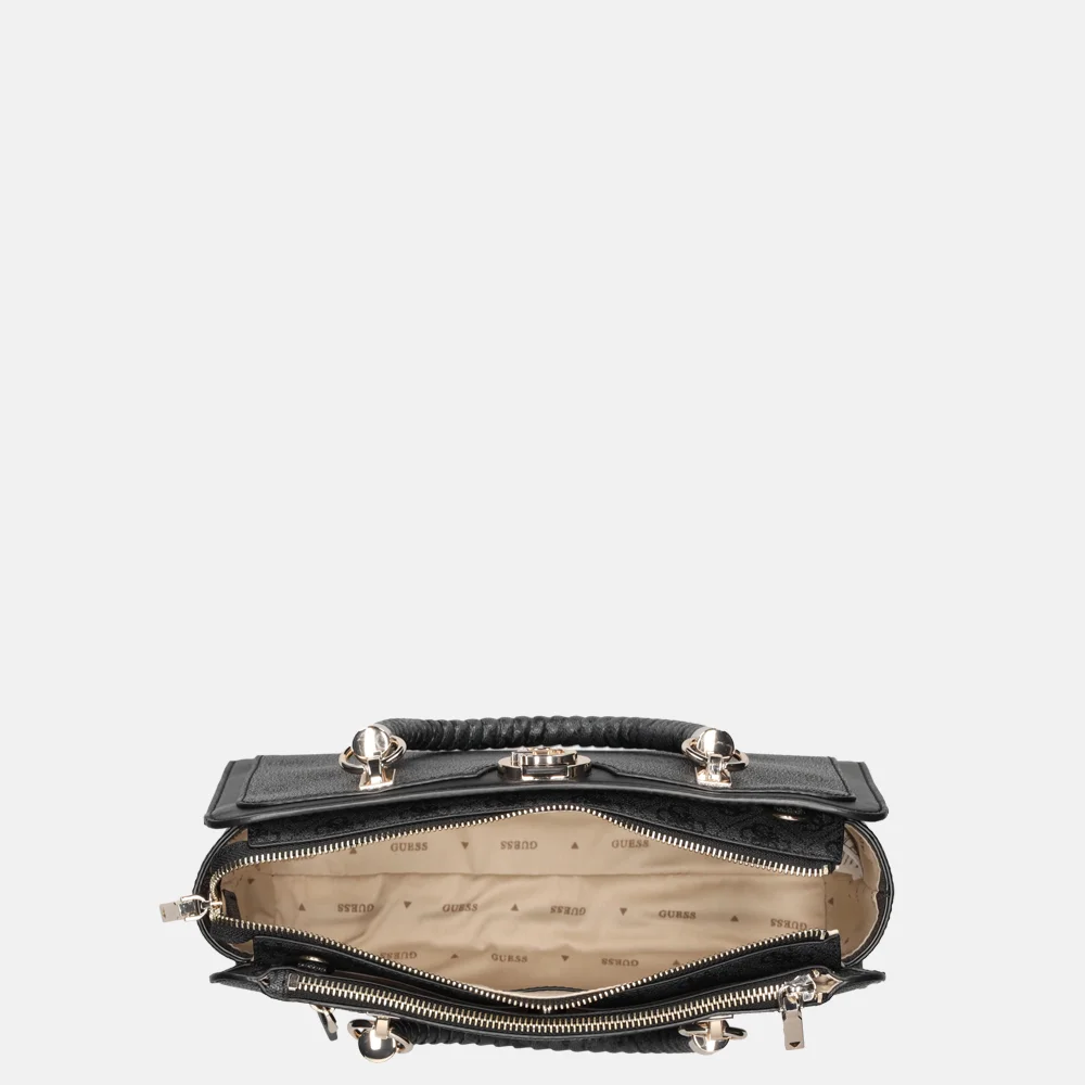 Guess Orlina handtas coal logo bij Duifhuizen