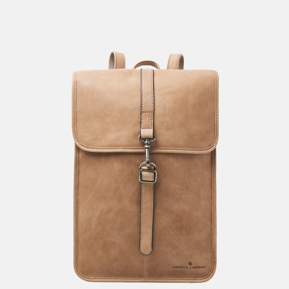 Castelijn & Beerens Carisma rugzak 15.6 inch beige