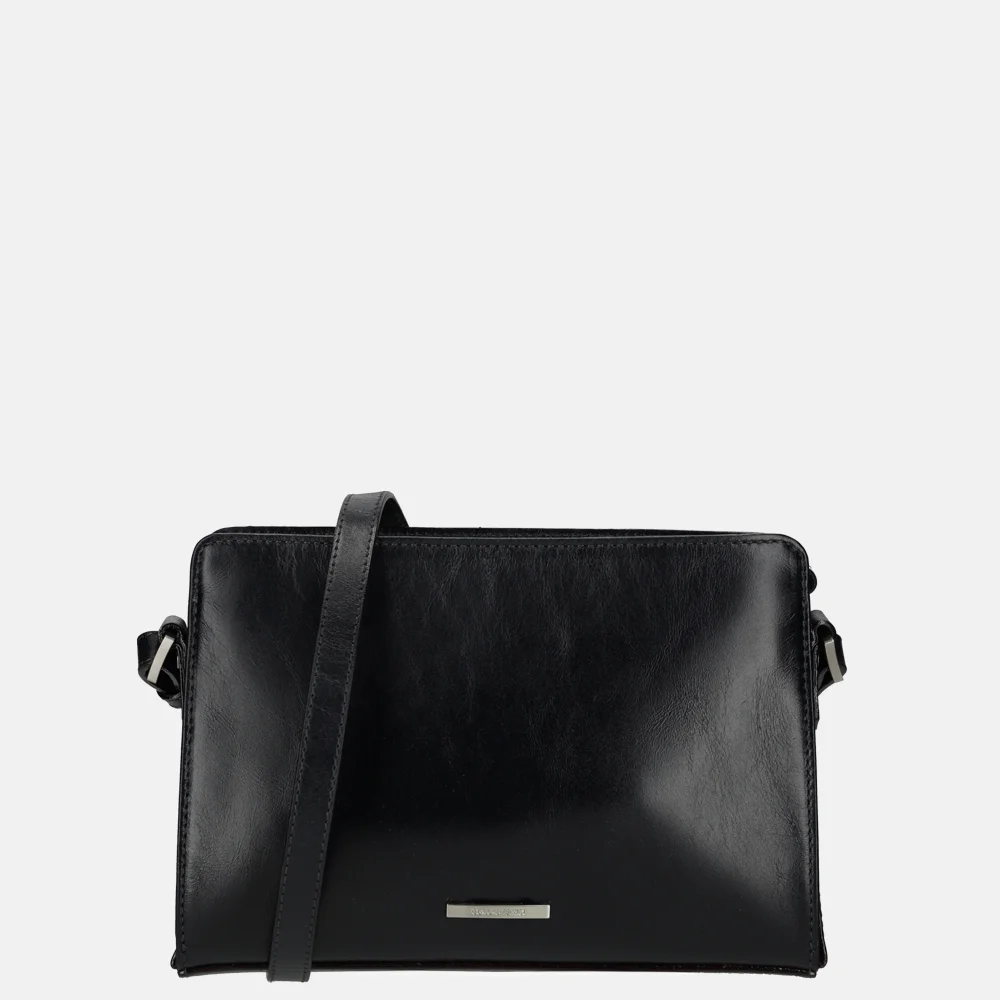 Claudio Ferrici Classico schoudertas navy