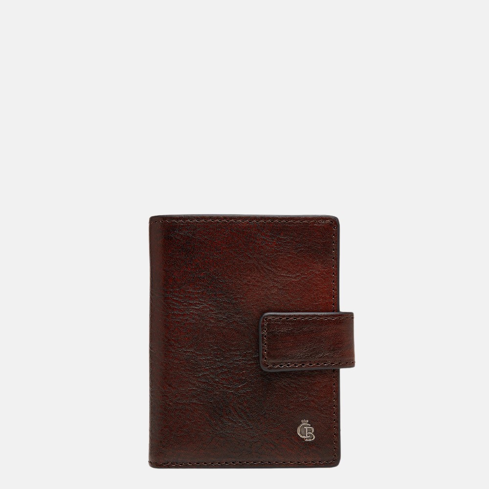 Castelijn & Beerens Rien Mini Wallet pasjeshouder cognac bij Duifhuizen