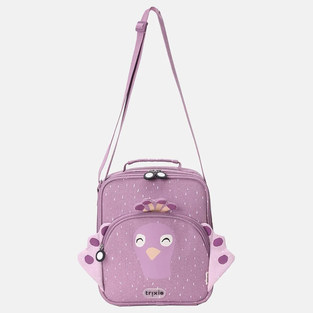 Trixie Mrs. Peacock thermische lunchtas paars bij Duifhuizen
