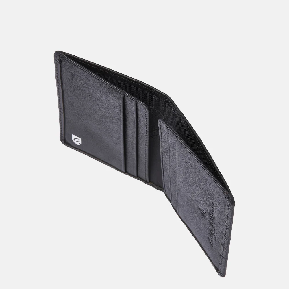 Castelijn en Beerens creditcard pasjeshouder croco black bij Duifhuizen