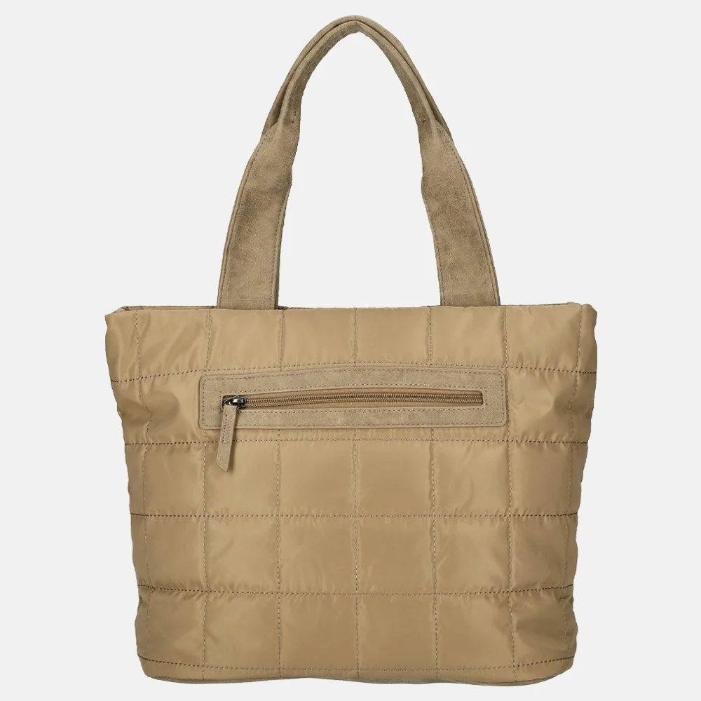 Enrico Benetti Demi shopper taupe bij Duifhuizen