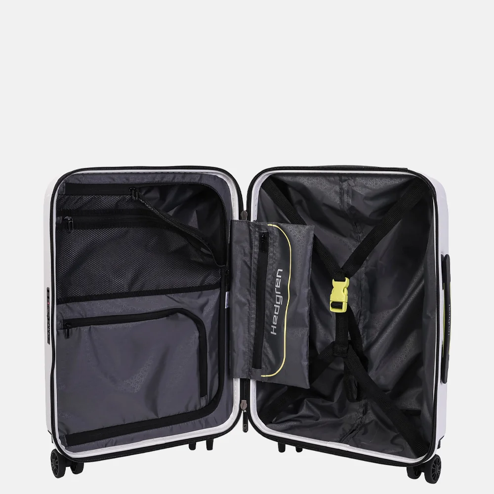 Hedgren Comby spinner handbagage koffer 55 cm vaporous grey bij Duifhuizen