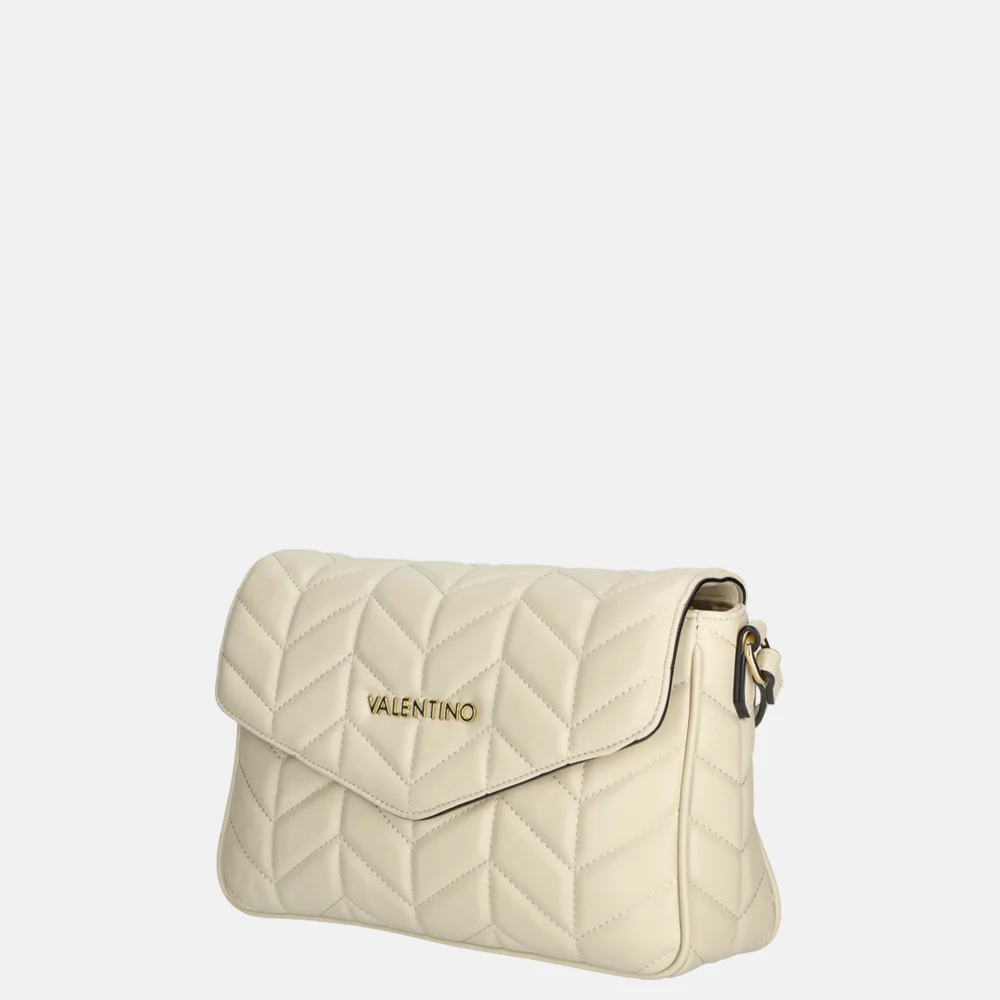 Valentino Bags Petal Re crossbody tas ecru bij Duifhuizen