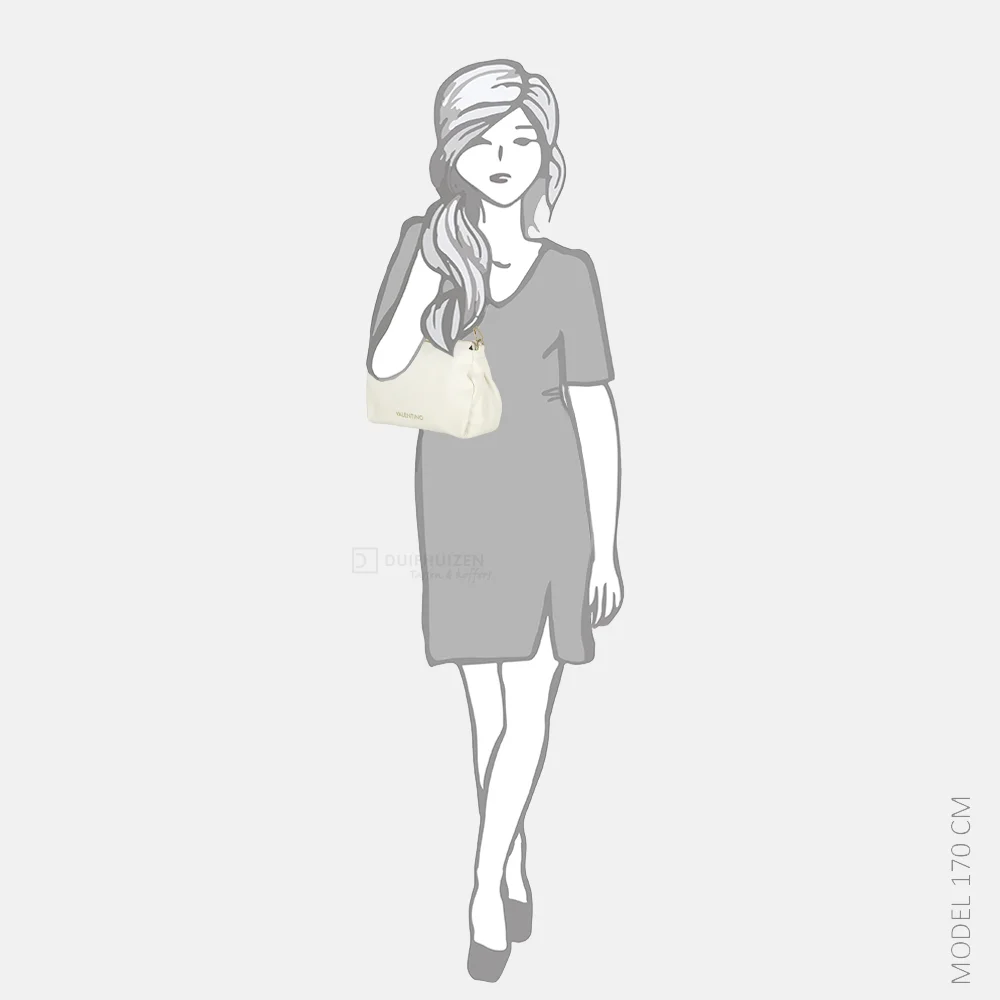 Valentino Bags Dea Re hobobag schoudertas bianco bij Duifhuizen