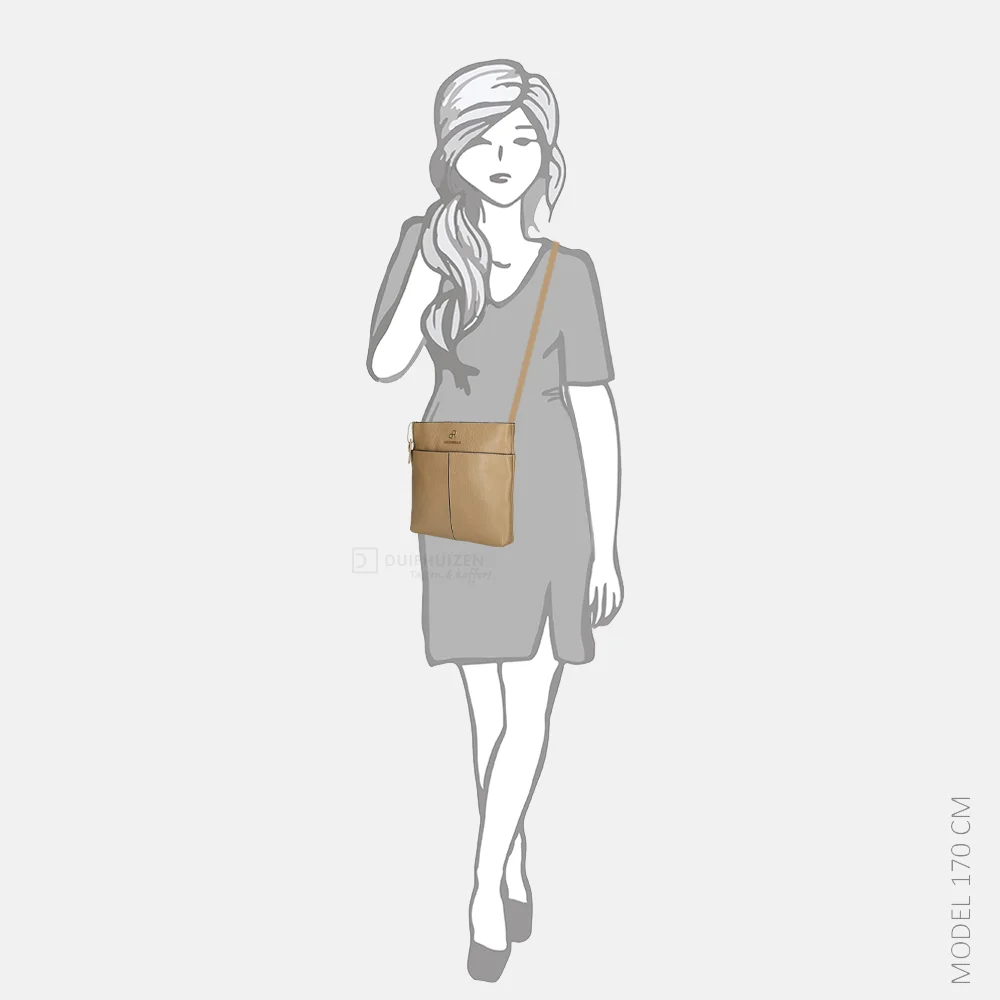 DR Amsterdam Mint schoudertas burro bij Duifhuizen