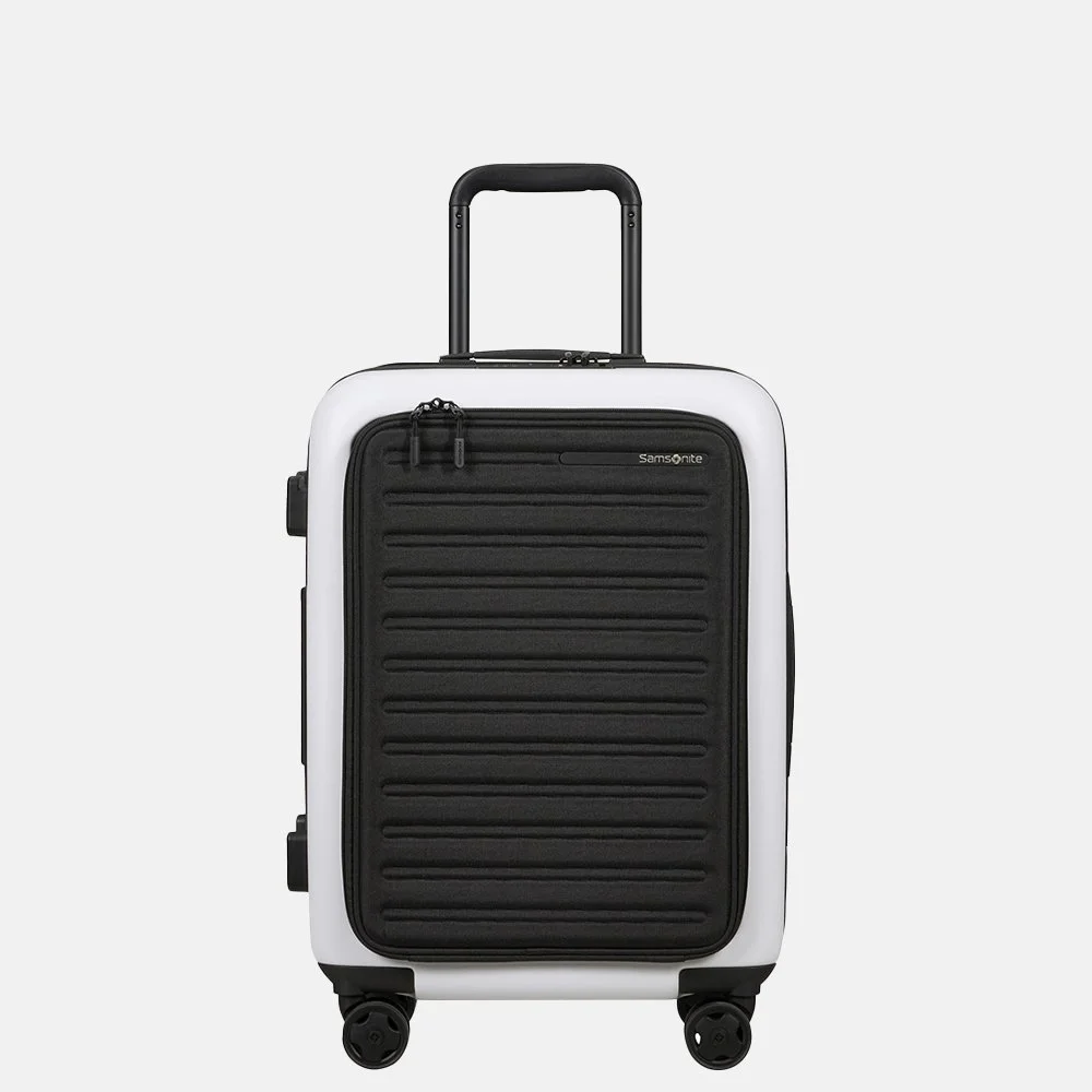 Samsonite StackD handbagage spinner 55 cm snow