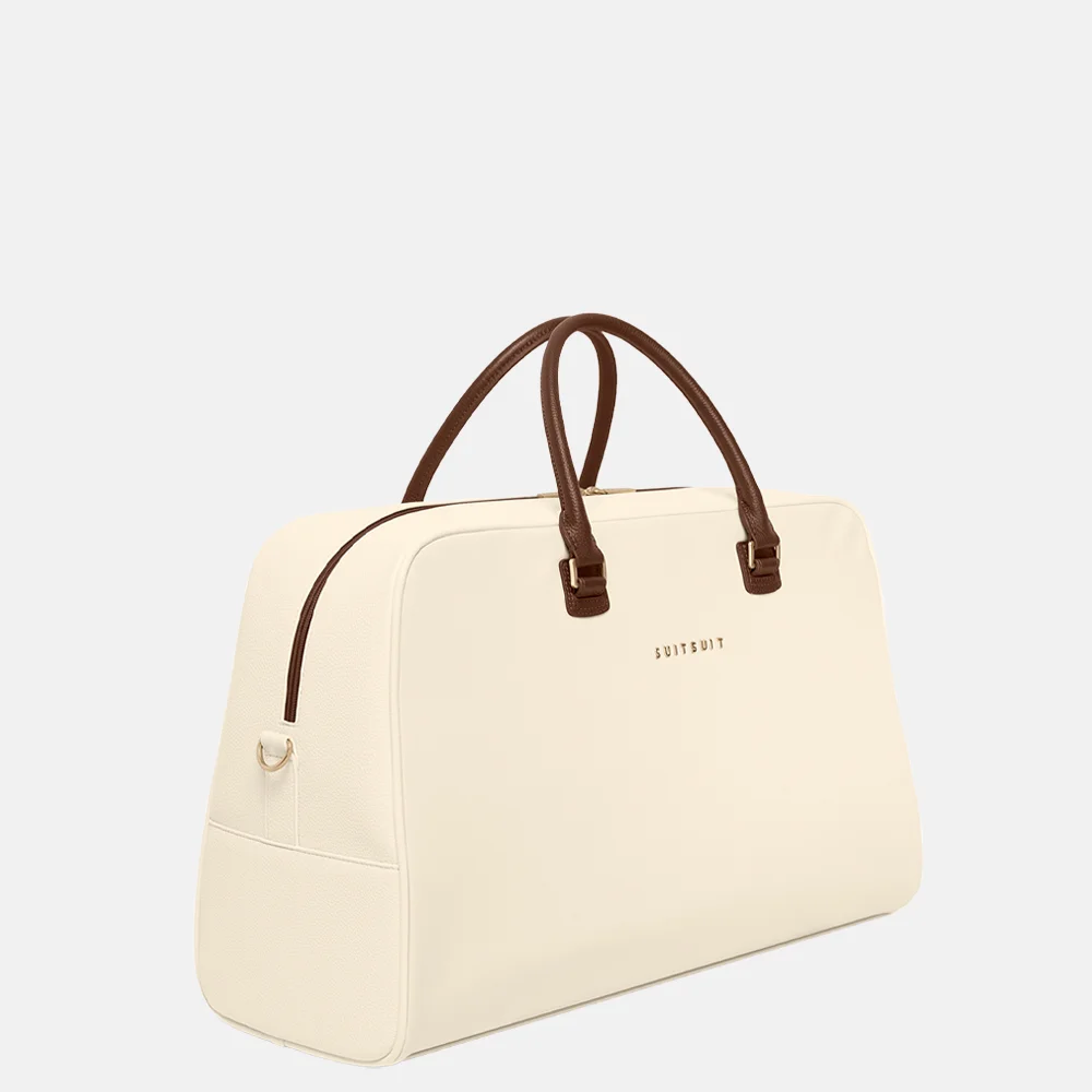 SUITSUIT Serenity Weekendtas hoog whisper white bij Duifhuizen