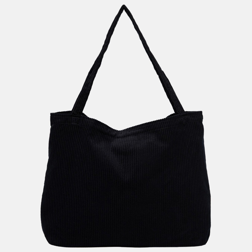 Studio Noos Rib Mom-Bag shopper all black