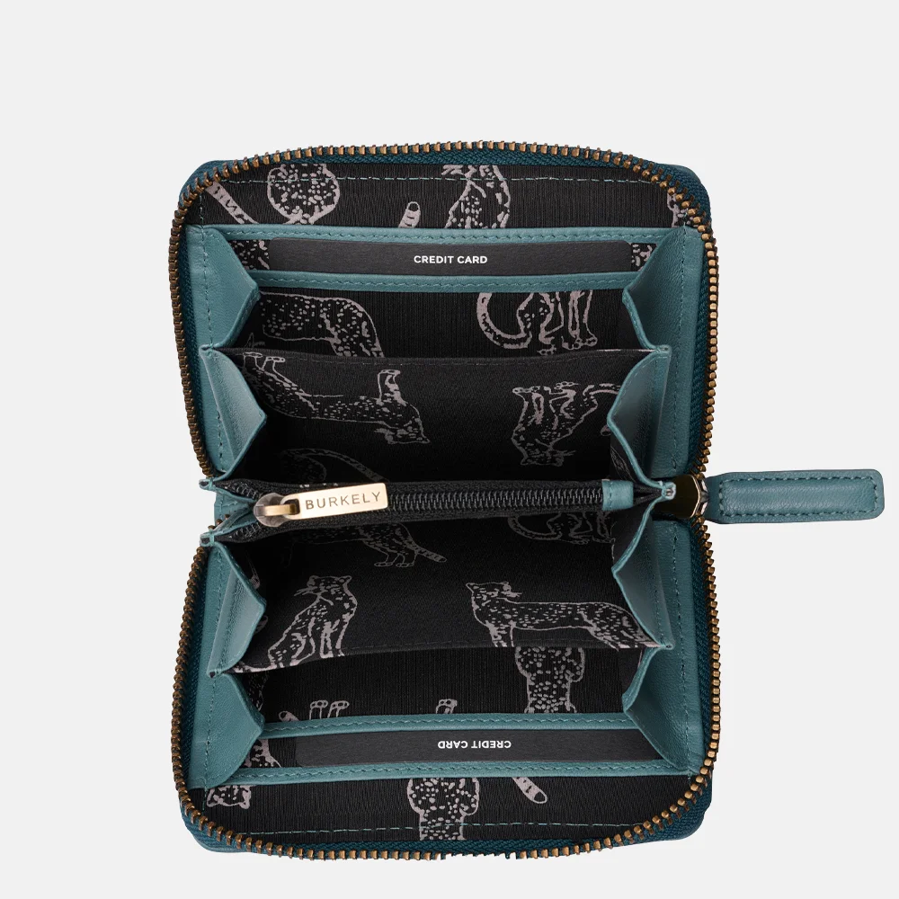 Burkely Drowsy Dani portemonnee bedtime blue bij Duifhuizen