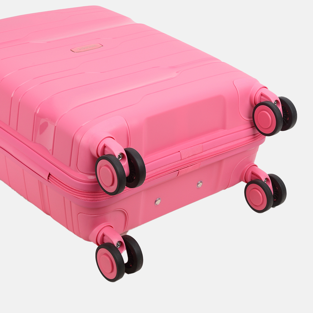 Decent One-City koffer 67 cm pink bij Duifhuizen
