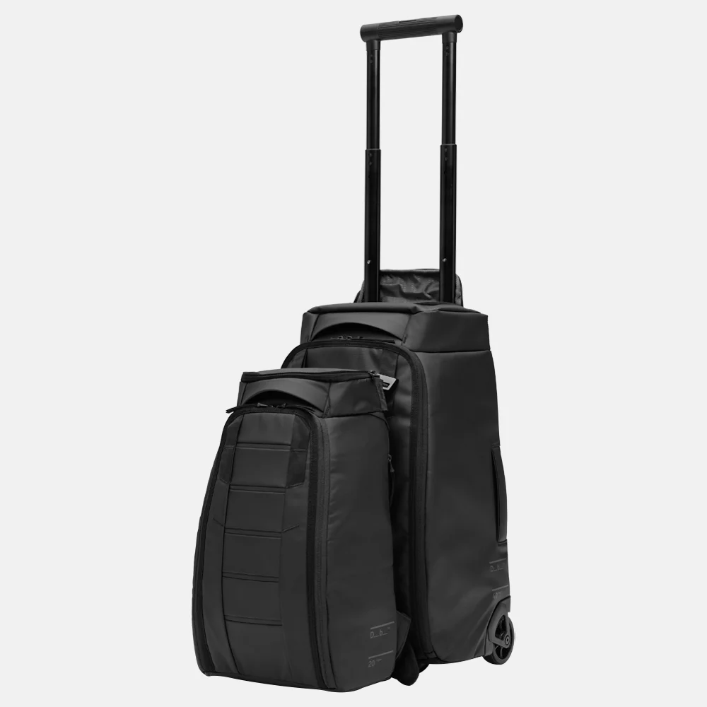 DB Journey Hugger Carry-on reistas op wielen 55 cm 40L black out                 bij Duifhuizen