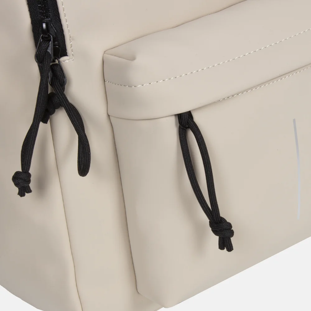 New Rebels Mart rugzak 13.3 inch beige bij Duifhuizen