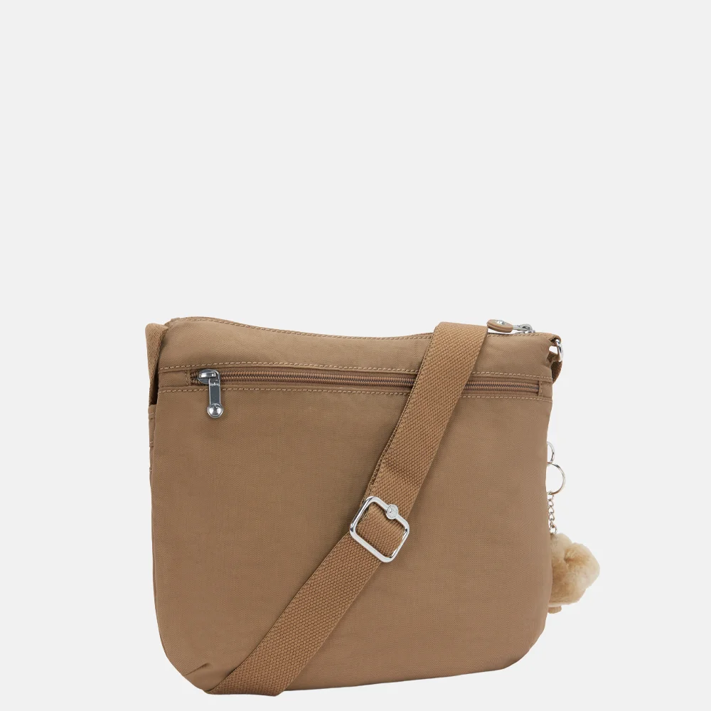 Kipling Arto crossbody tas early tan bij Duifhuizen