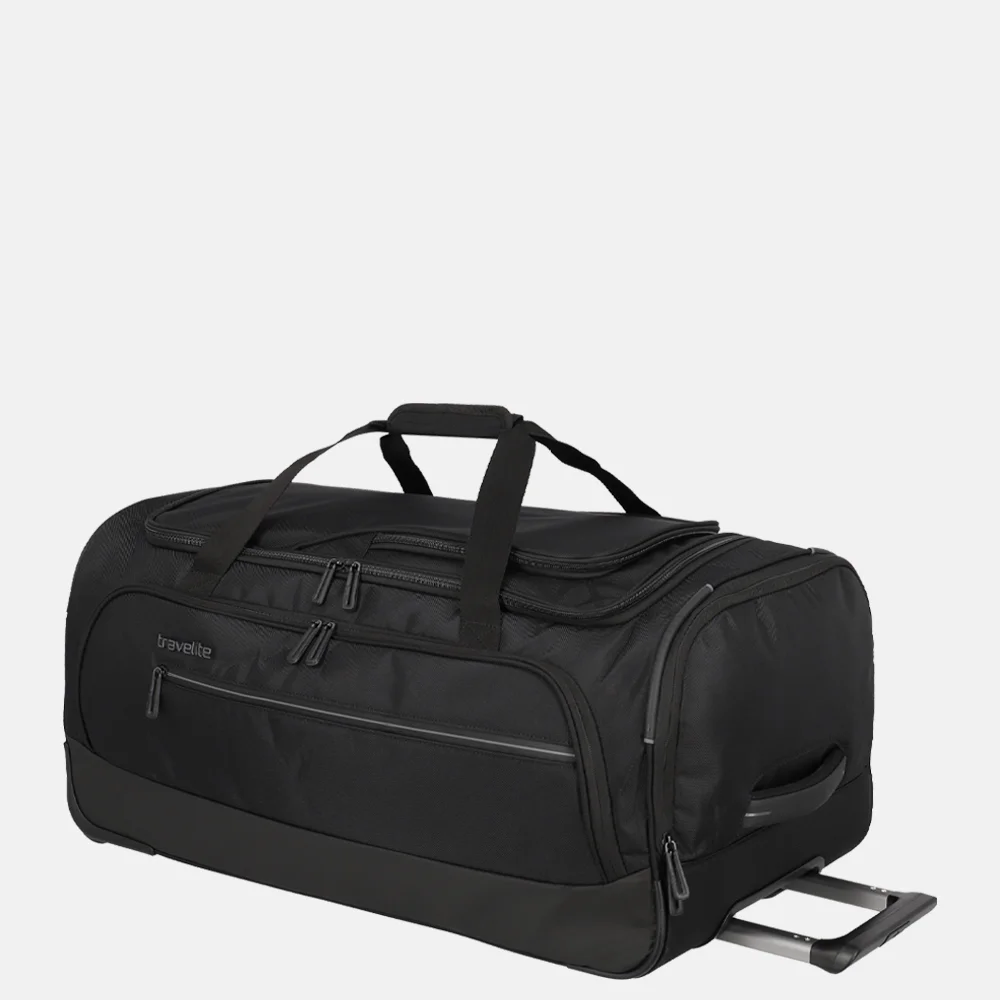 Travelite Crosslite 5.0 reistas op wielen M black bij Duifhuizen