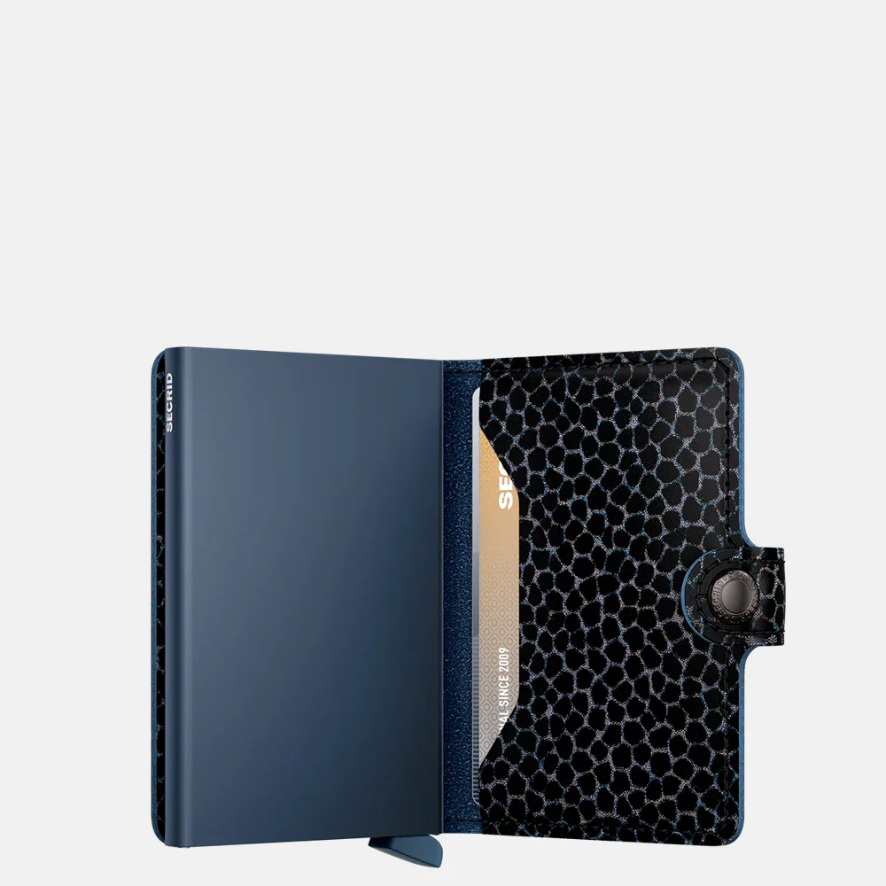 Secrid Miniwallet pasjeshouder giraffina blue bij Duifhuizen