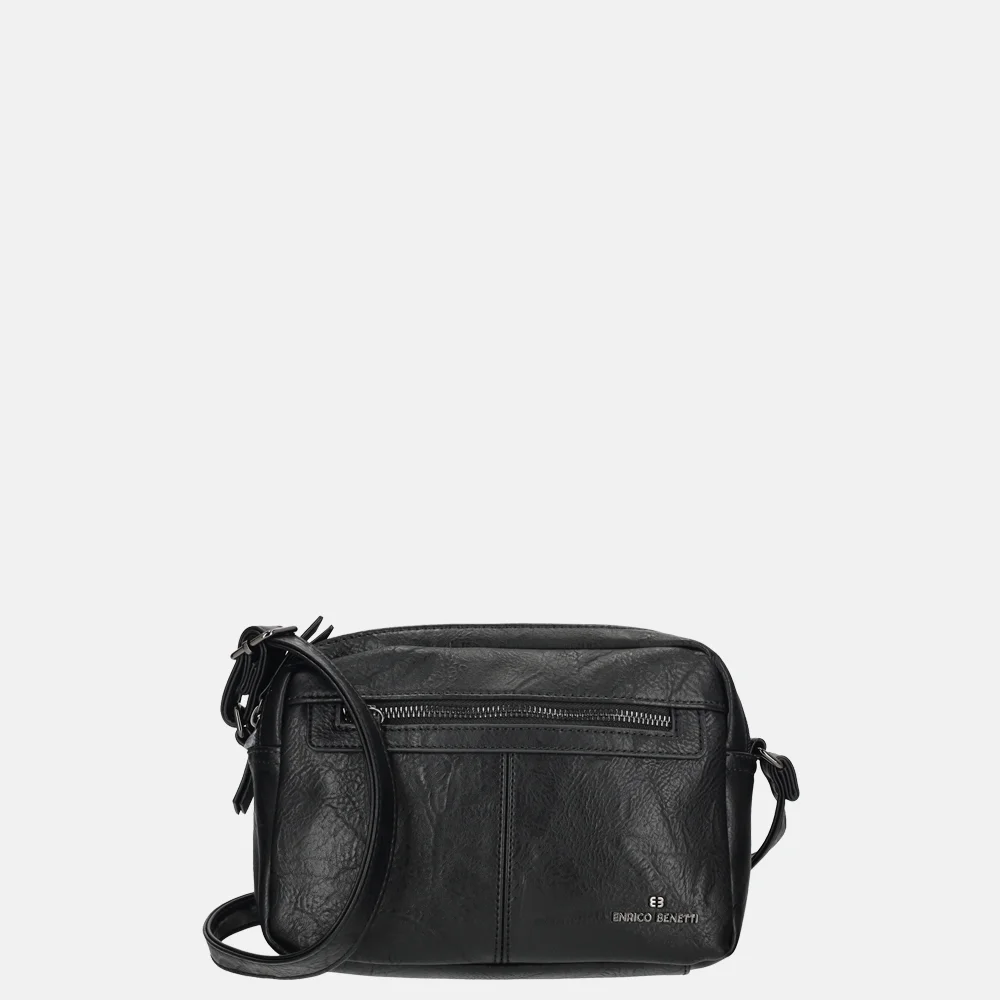 Enrico Benetti Julia crossbody tas zwart bij Duifhuizen