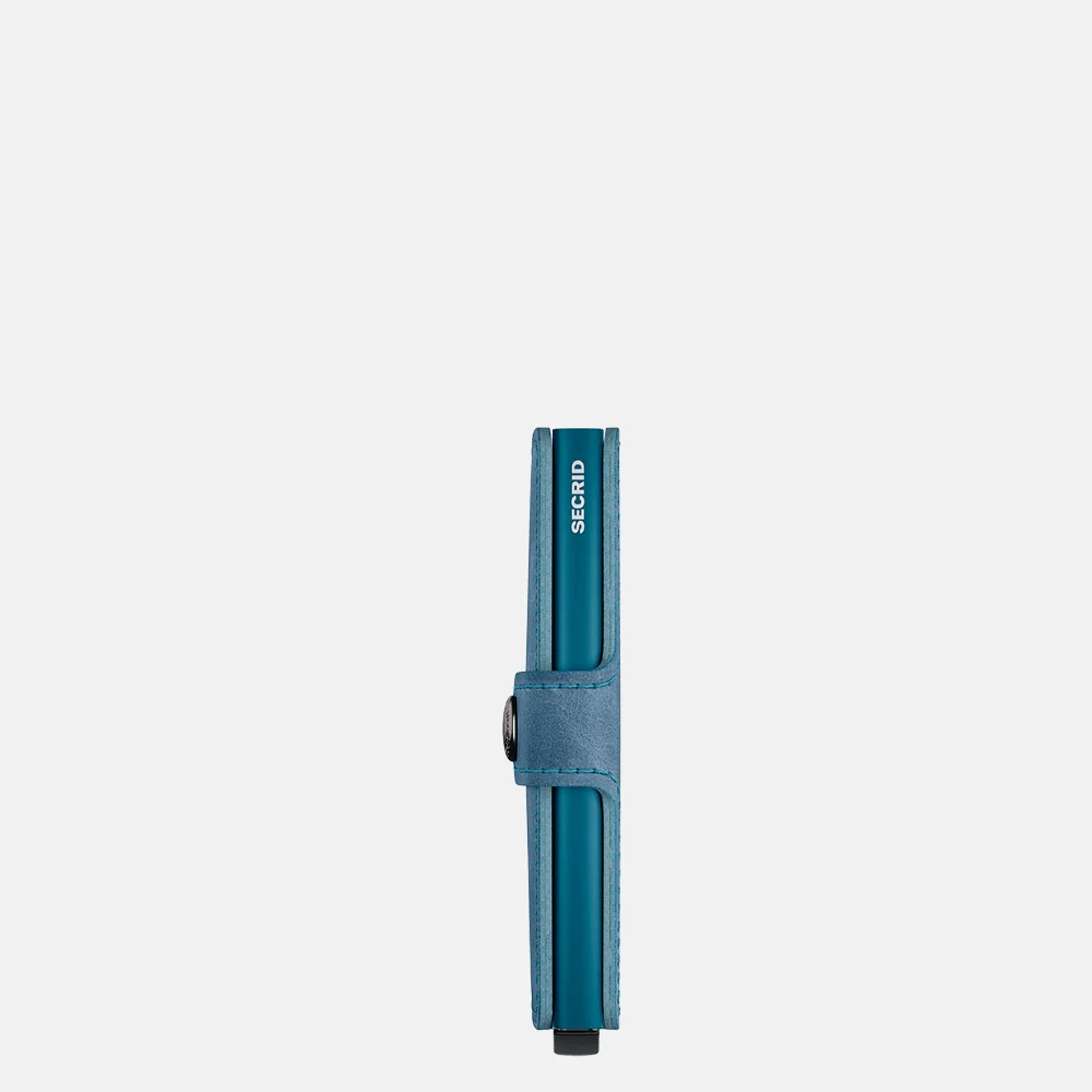 Secrid Miniwallet pasjeshouder vintage teal bij Duifhuizen