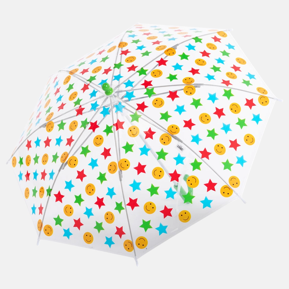 Doppler kinderparaplu smiley bij Duifhuizen