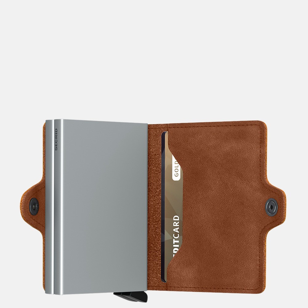 Secrid Twinwallet pasjeshouder vintage cognac bij Duifhuizen