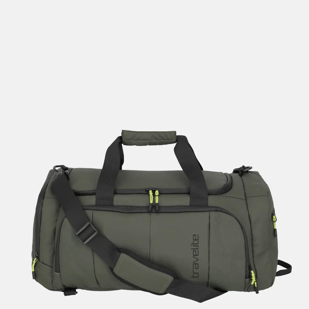 Travelite Briize weekendtas khaki bij Duifhuizen