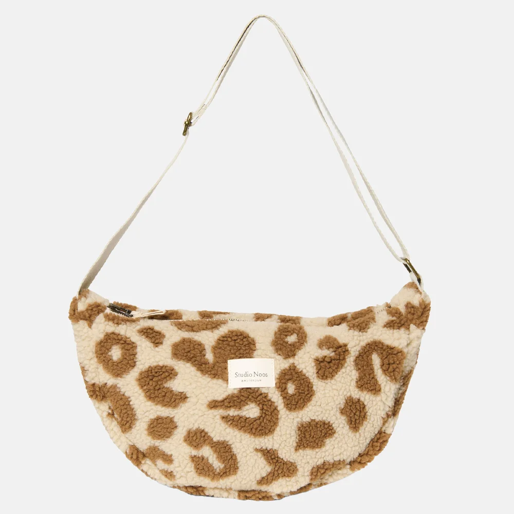 Studio Noos Teddy adult fanny pack crossbody tas leopard