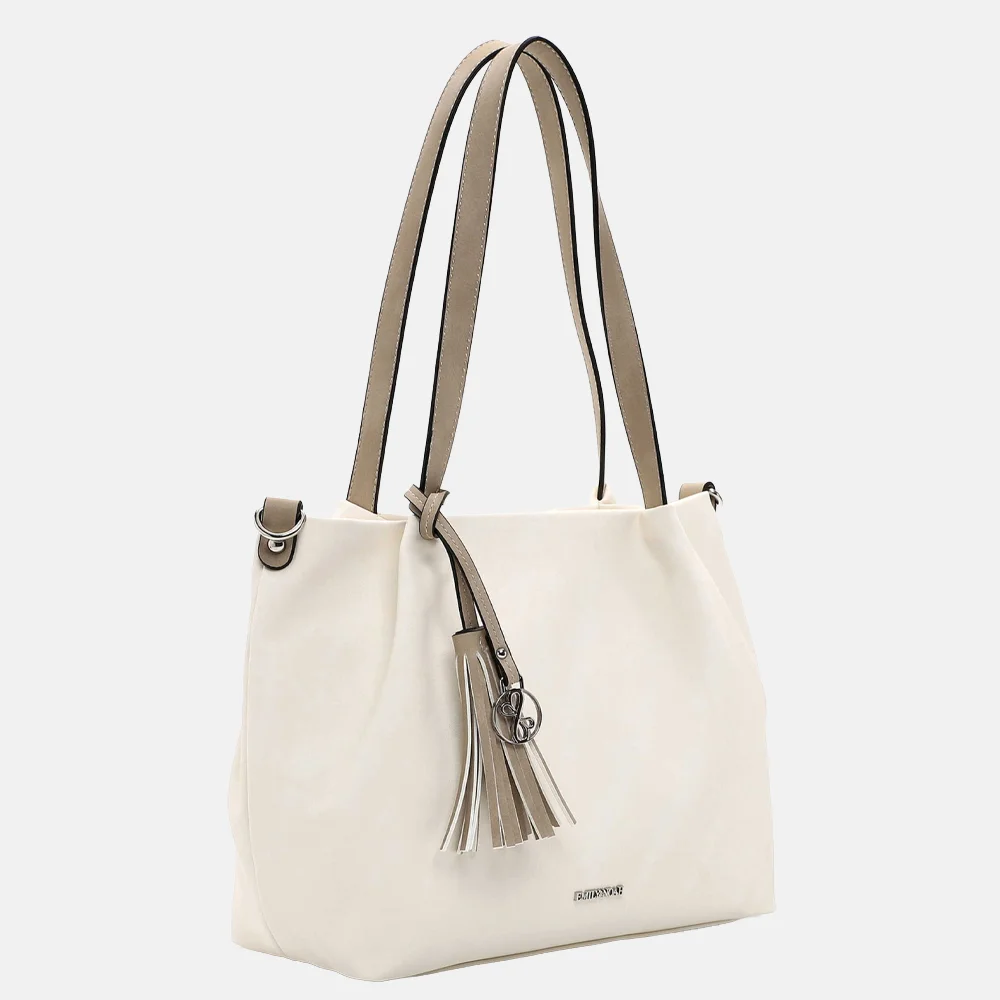 Emily & Noah Eva shopper beige bij Duifhuizen