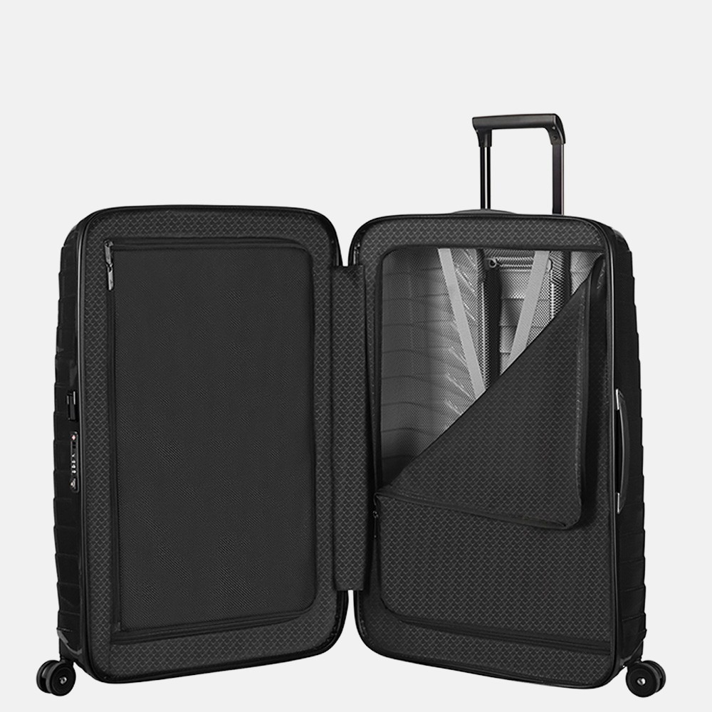 Samsonite Proxis spinner 69 cm black bij Duifhuizen