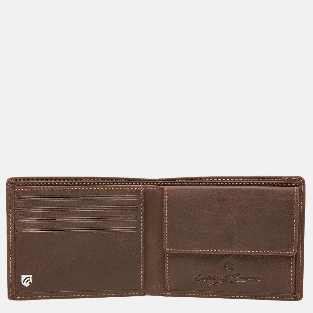 Castelijn & Beerens Canyon billfold mocca bij Duifhuizen