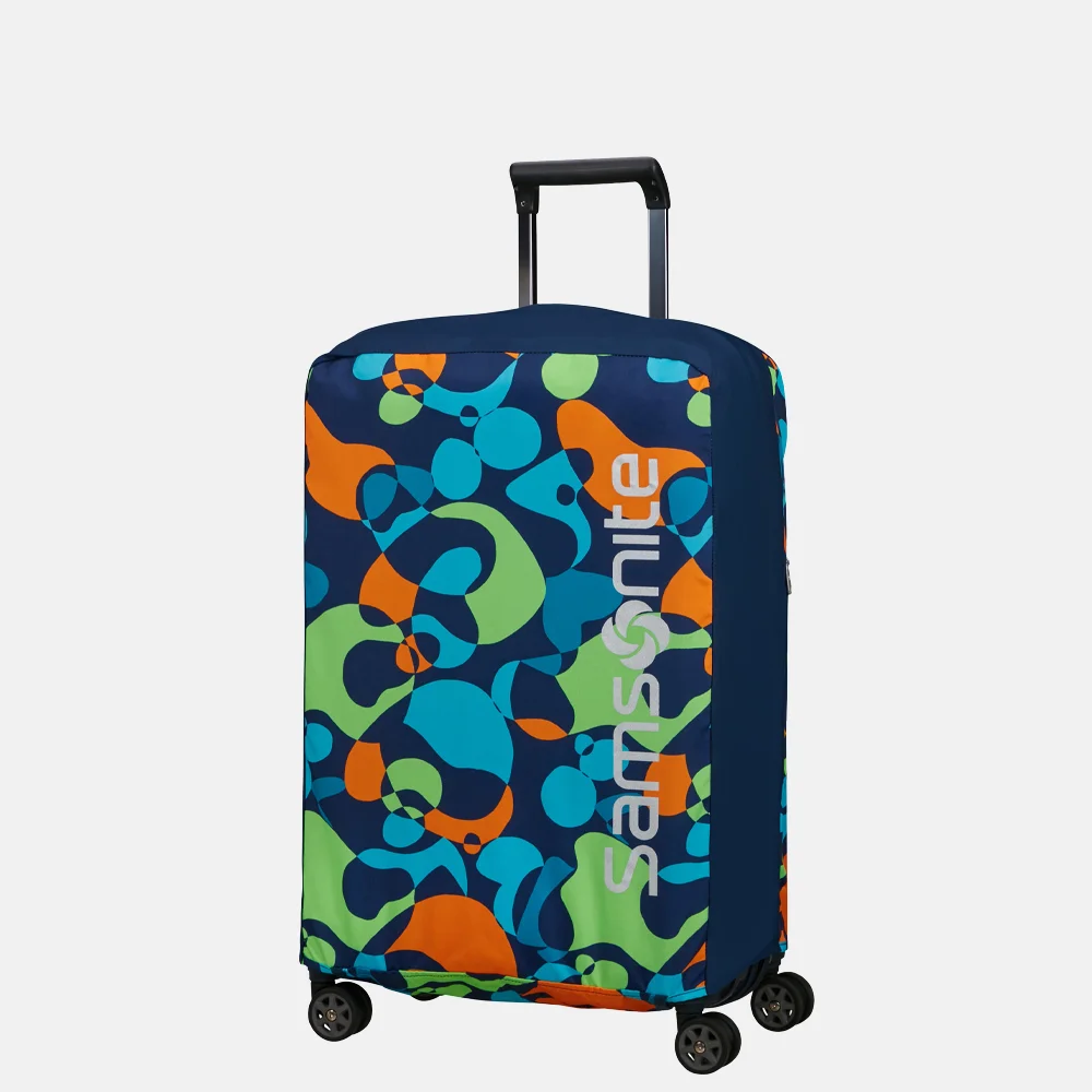 Samsonite Colorwave kofferhoes M 68 cm multi bij Duifhuizen