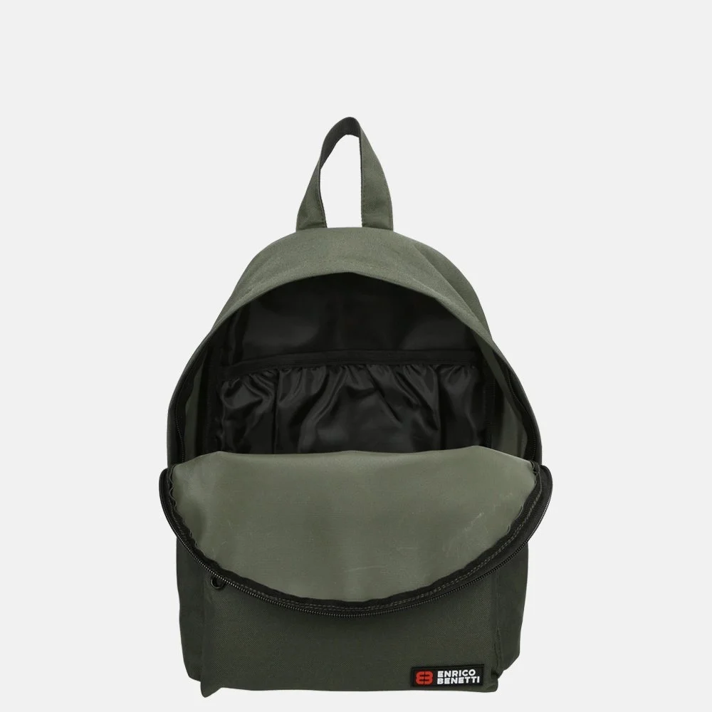 Enrico Benetti rugzak olive bij Duifhuizen