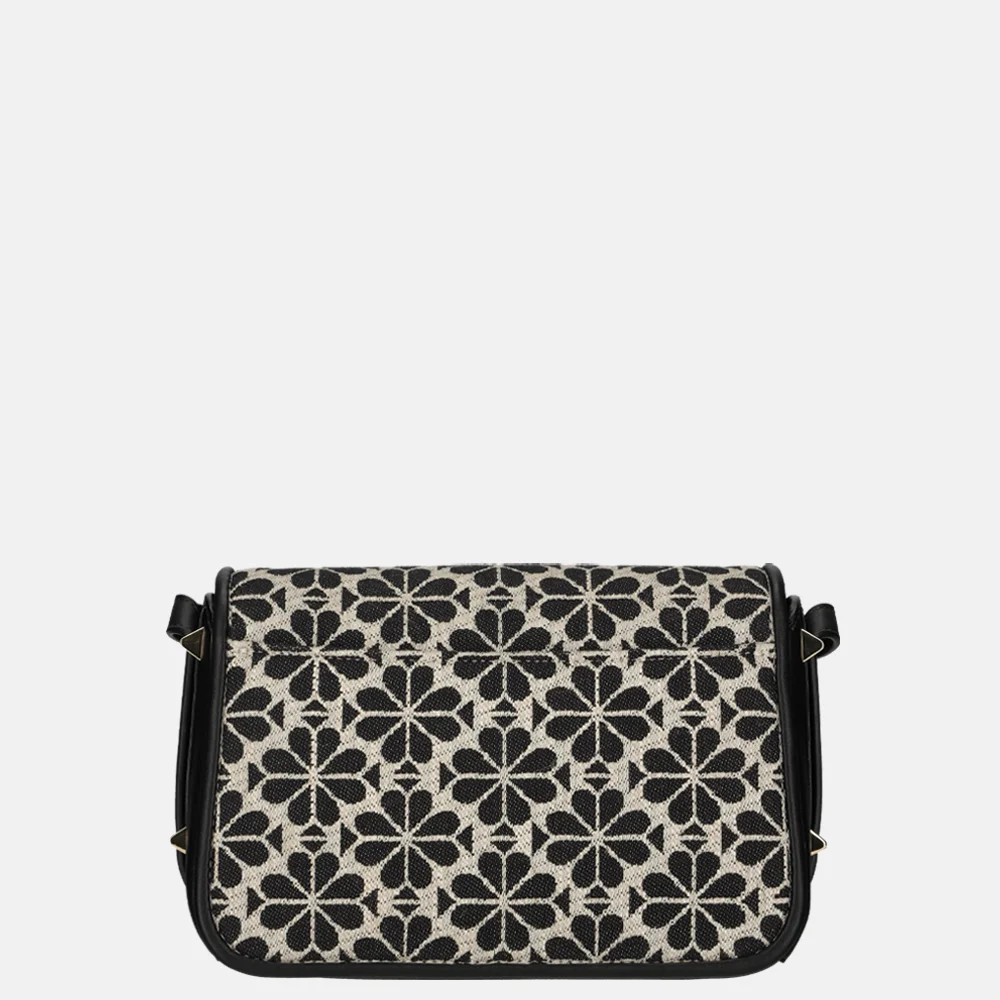 Kate Spade Flap flower jacquard crossbody tas sand multi bij Duifhuizen