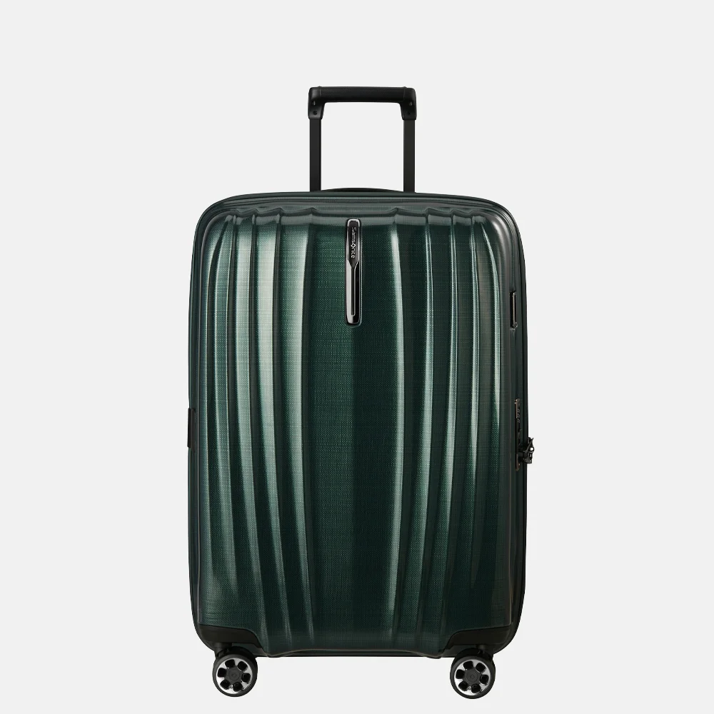 Samsonite Nexis Spinner Expendable reiskoffer 70 cm deep forest bij Duifhuizen