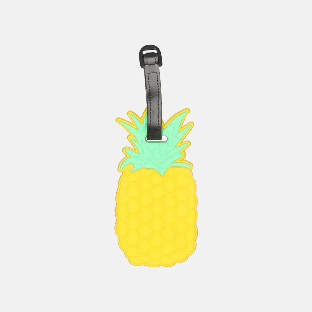 Duifhuizen kofferlabel ananas