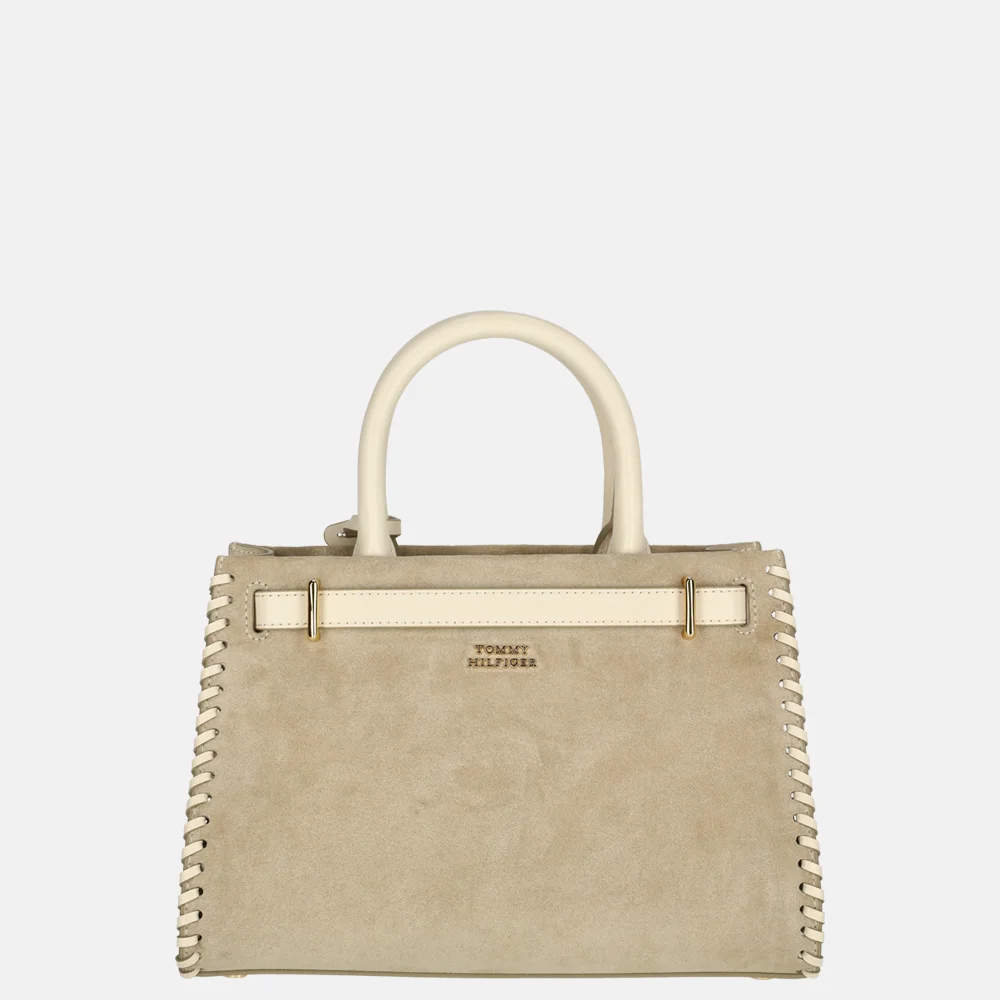 Tommy Hilfiger American Icon handtas classic beige bij Duifhuizen