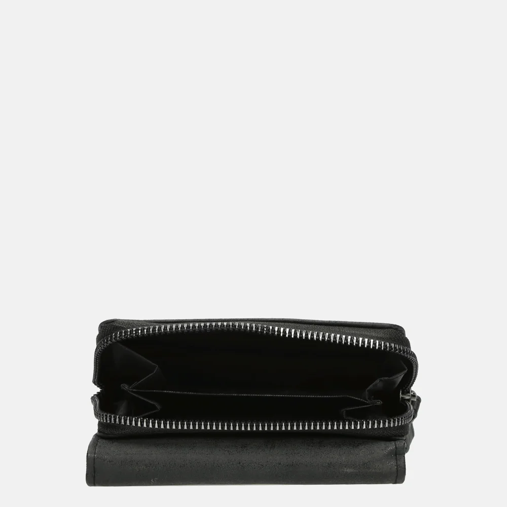 Enrico Benetti Zoë overslagportemonnee zwart bij Duifhuizen