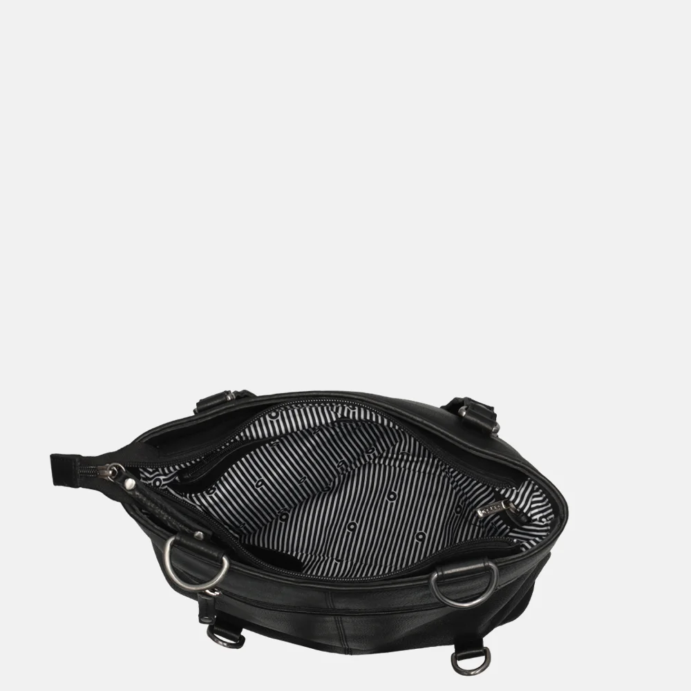 Berba Lucca rugzak zwart bij Duifhuizen