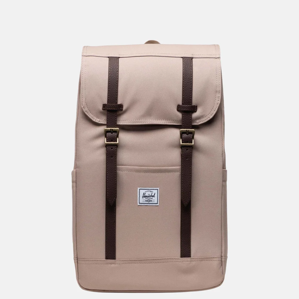 Herschel Retreat backpack Light Taupe bij Duifhuizen