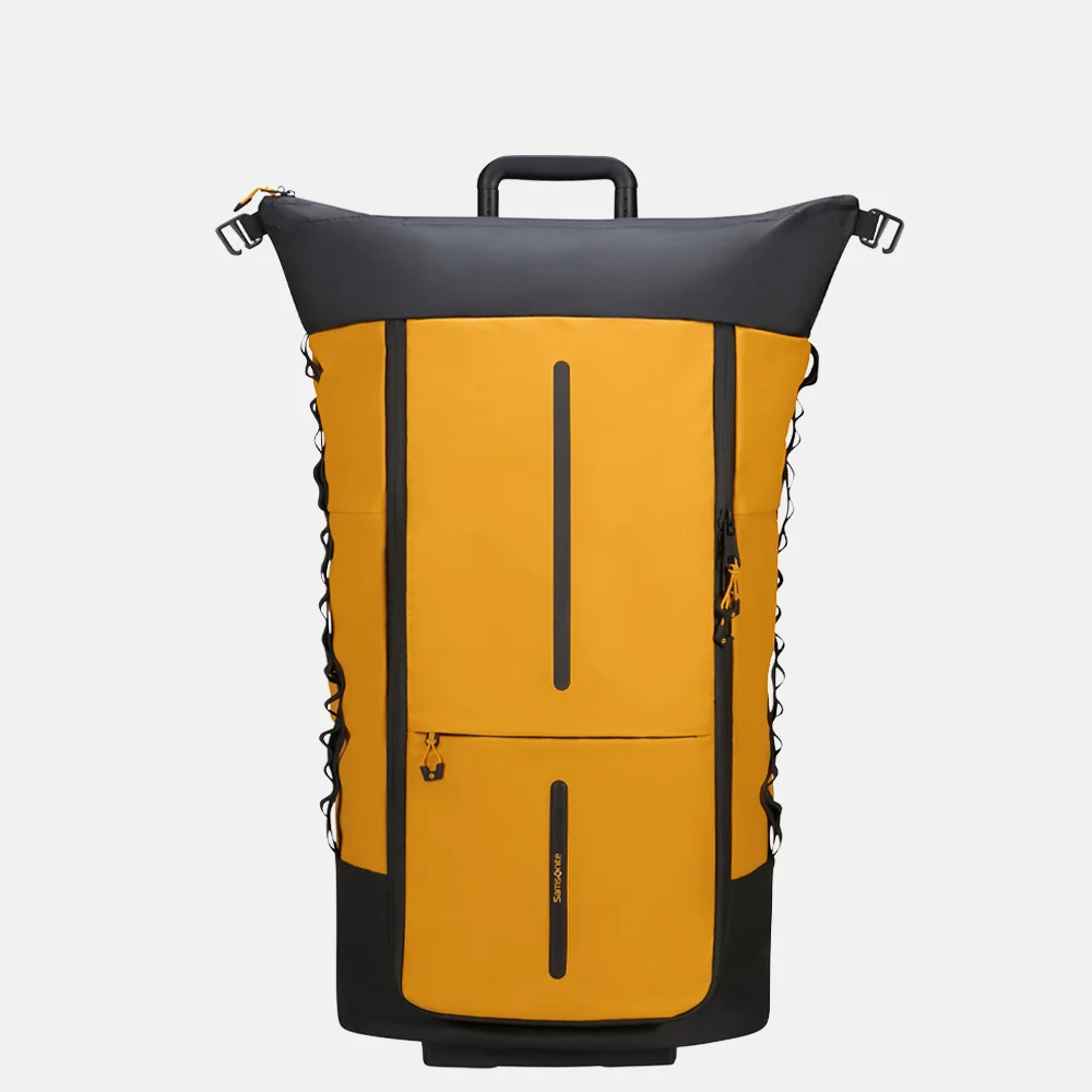 Samsonite Ecodiver reistas op wielen 4-in-1 yellow bij Duifhuizen