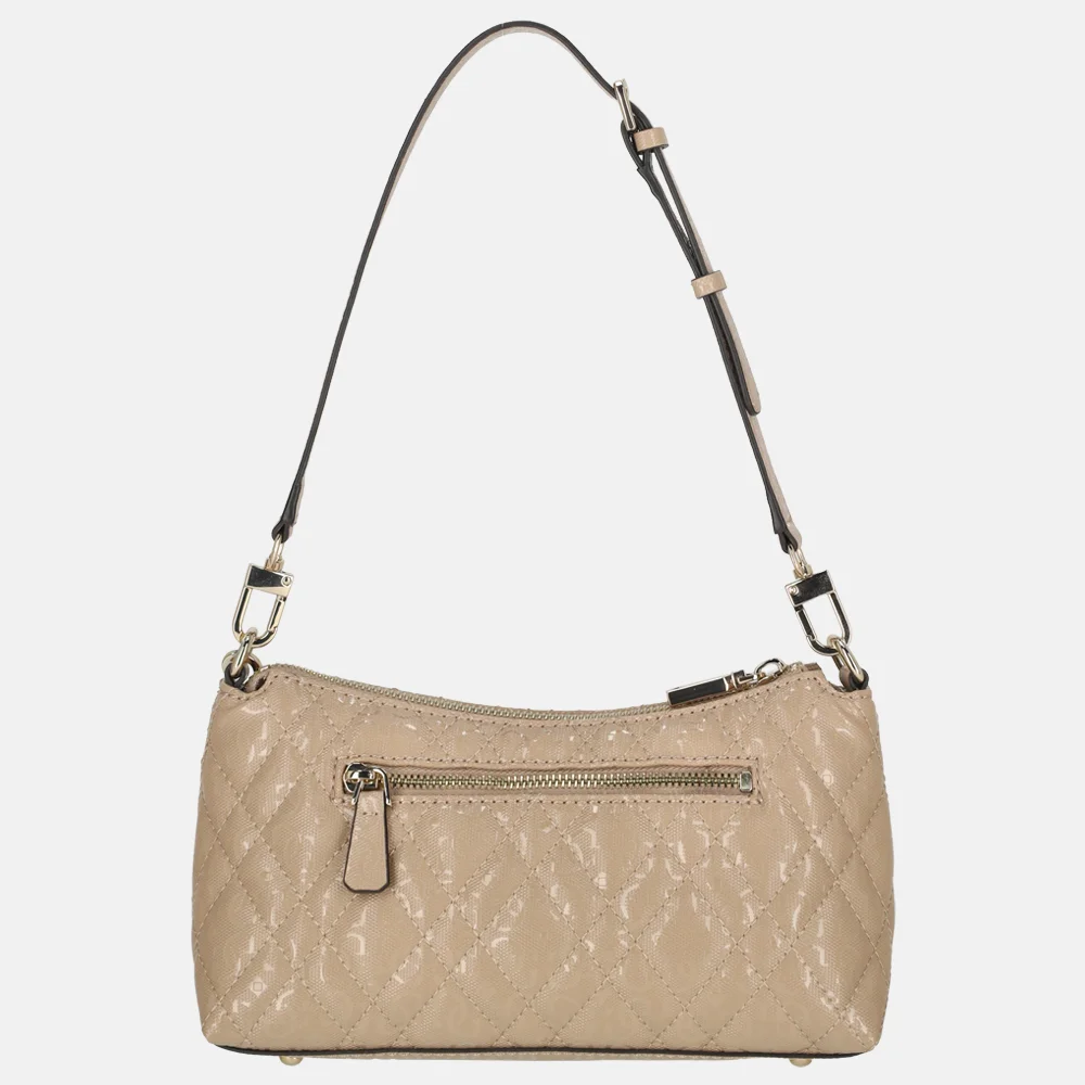 Guess Isemay schoudertas Pale Mocha bij Duifhuizen
