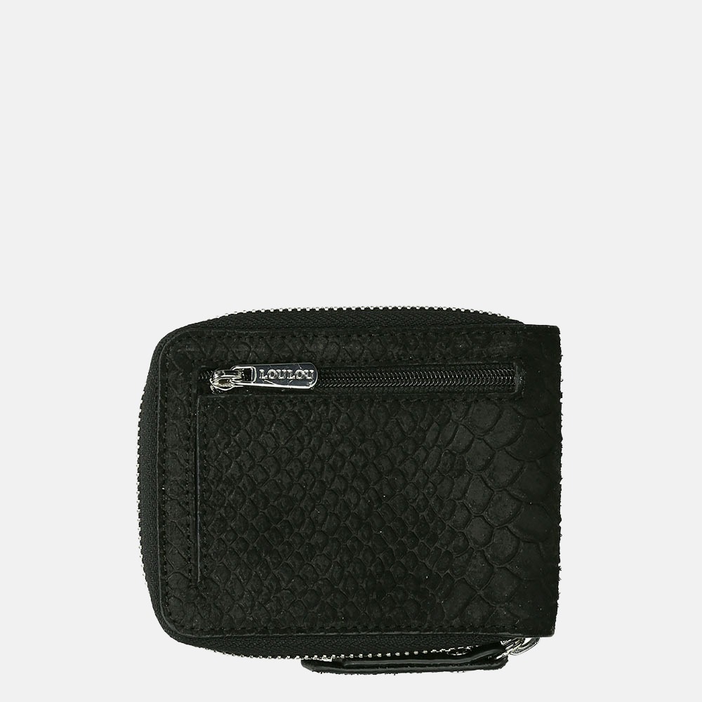 LouLou Essentiels Sugar Snake portemonnee XS black bij Duifhuizen