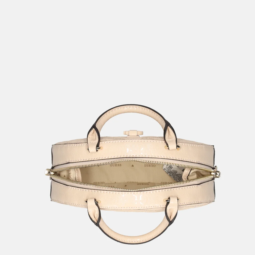 Guess Bessey bowler crossbody tas sand bij Duifhuizen