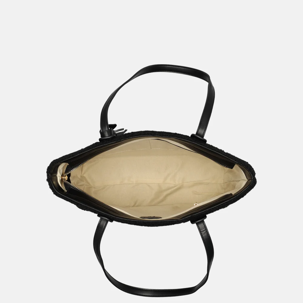 Laurent David shopper teddy black bij Duifhuizen