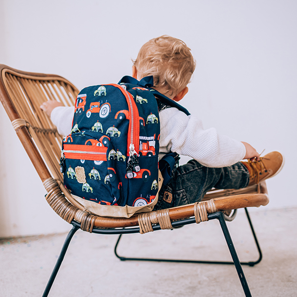 Pick & Pack Cars kinderrugzak S navy bij Duifhuizen