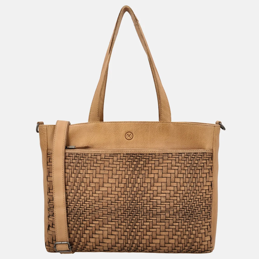 Hide & Stitches Inspired shopper zand