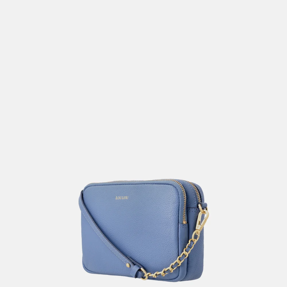 Loulou Essentiels Emilie crossbody tas hortensia bij Duifhuizen