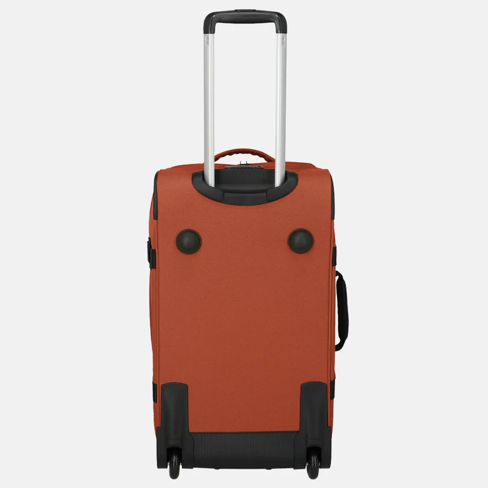 Travelite Bolonia wieltas M 63cm orange bij Duifhuizen