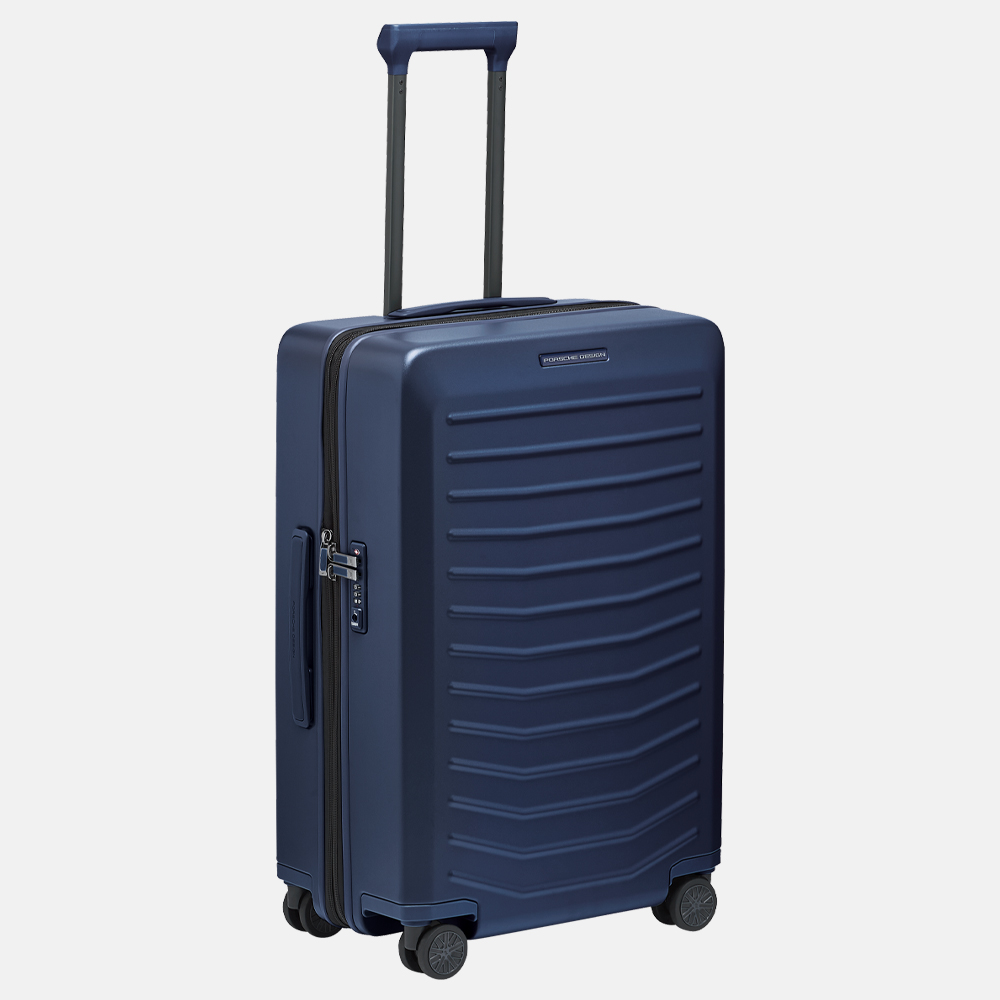 Porsche Design Roadster Hardcase koffer M dark blue matte bij Duifhuizen