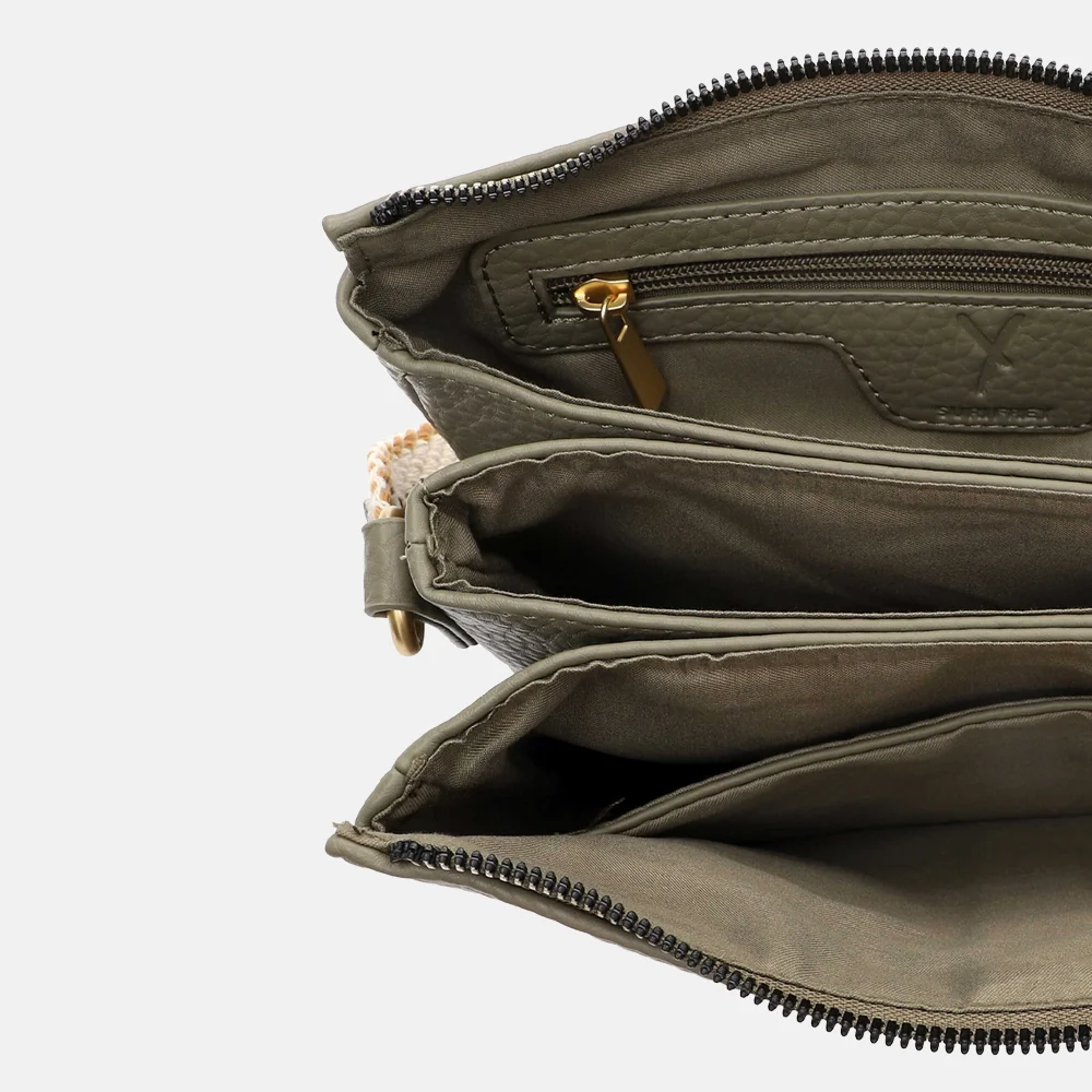 Suri Frey crossbody tas khaki bij Duifhuizen